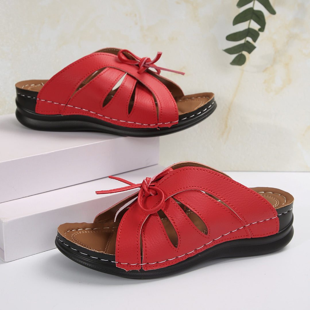 Damen Komfortable Fußbett-Sandalen mit verspieltem Design R&B