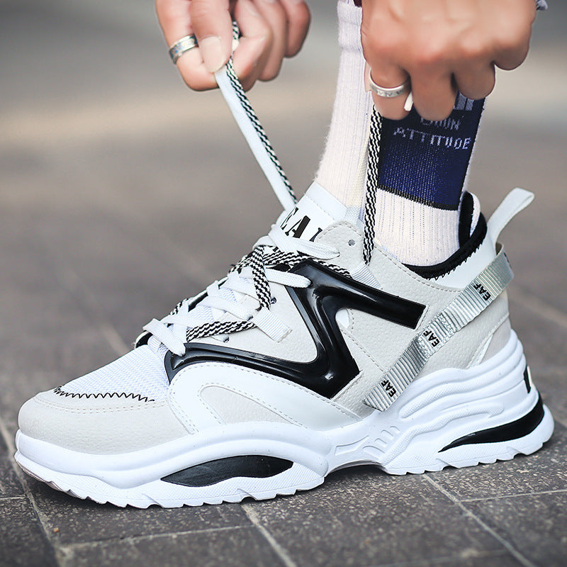Damen sportliche Sneakers mit innovativem Design und farbenfrohen Akzenten R&B