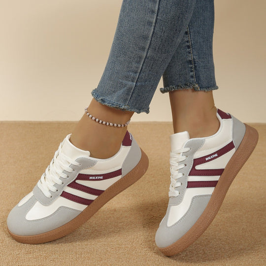 Damen Sportliche Sneakers mit rutschfester Sohle und weichem Innenfutter R&B