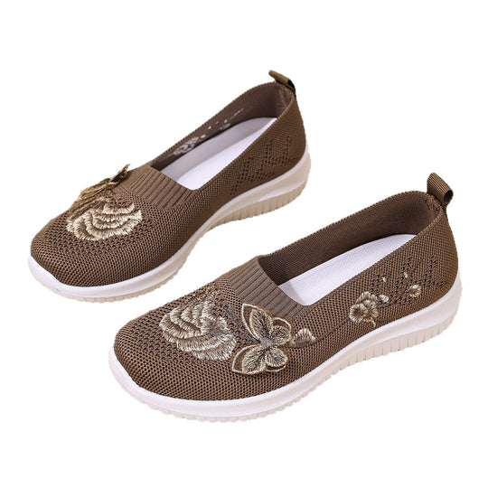 Damen Sneaker mit floralem Design R&B
