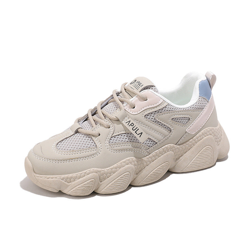 Damen Sportliche Freizeit-Sneaker mit atmungsaktiver Oberseite und rutschfester Sohle R&B