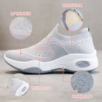 Damen Sportliche Slip-On Sneakers mit Air Cushion Technologie R&B