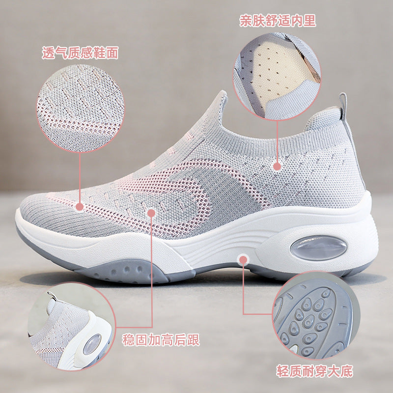 Damen Sportliche Slip-On Sneakers mit Air Cushion Technologie R&B