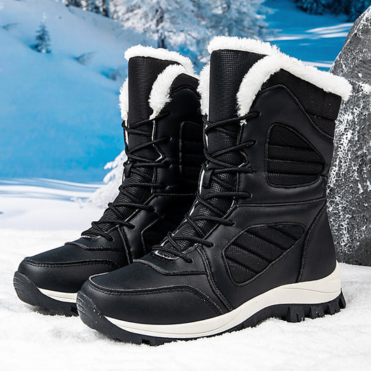Damen Isolierte Stiefel mit rutschfester Sohle und weichem Innenfutter R&B