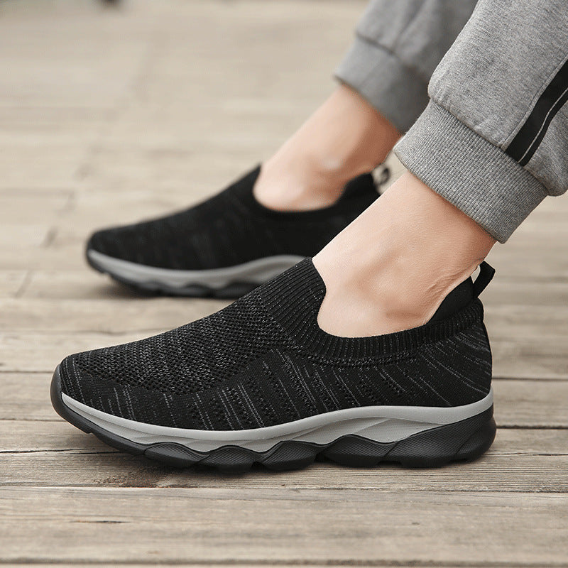 Damen Atmungsaktive Slip-On Sneakers mit flexiblem Sohlenaufbau R&B