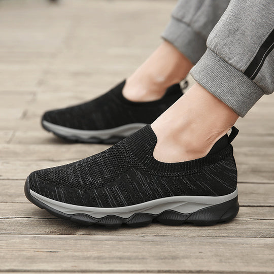Damen Atmungsaktive Slip-On Sneakers mit flexiblem Sohlenaufbau R&B