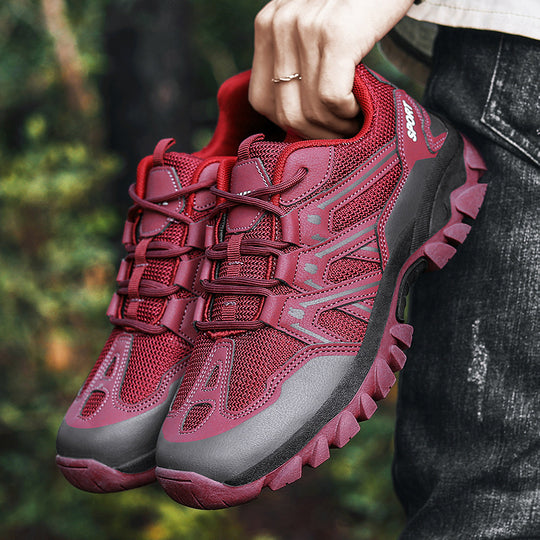 Damen Multifunktionale Gelände-Sneaker mit rutschfester Sohle und atmungsaktivem Obermaterial R&B