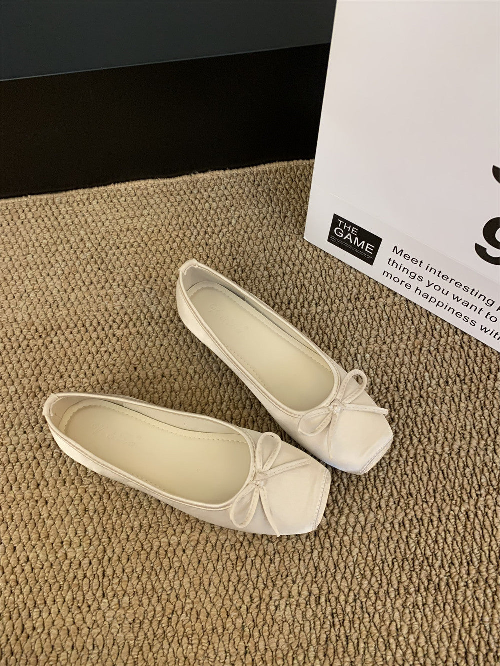 Damen Ballerina mit elegantem Schleifendetail R&B