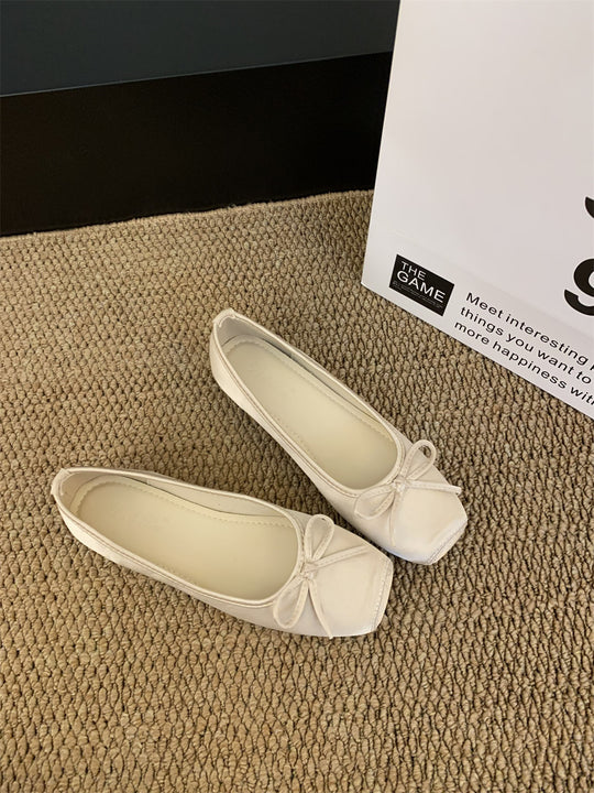 Damen Ballerina mit elegantem Schleifendetail R&B