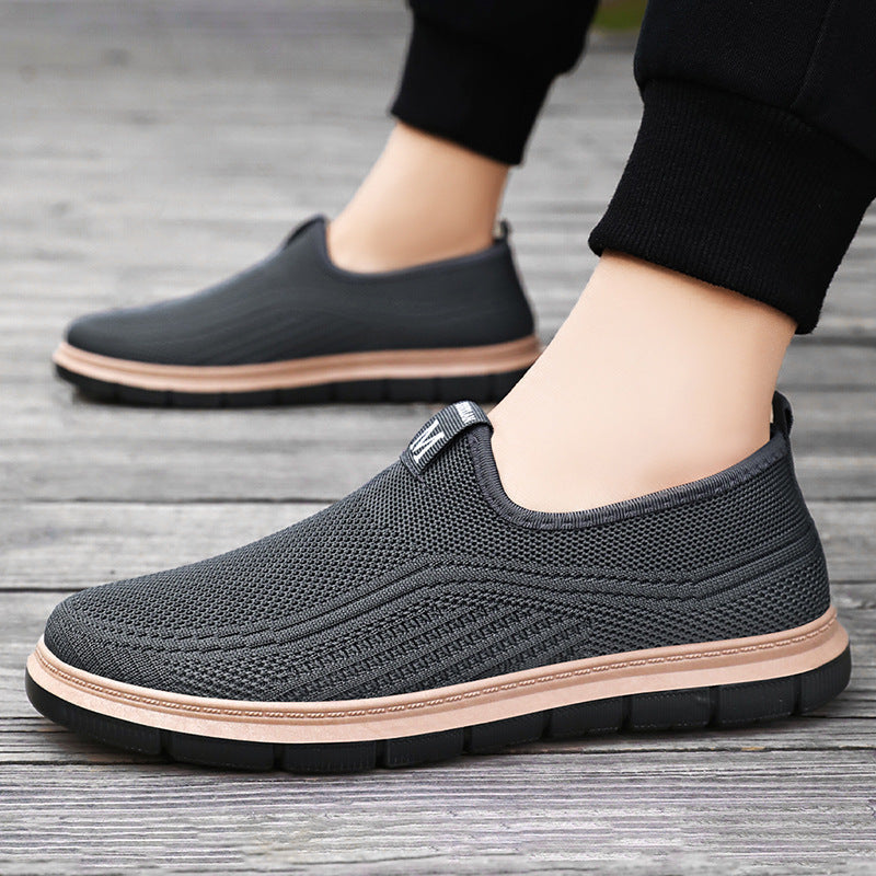 Damen Atmungsaktive Slip-On Sneakers mit flexibler Laufsohle R&B