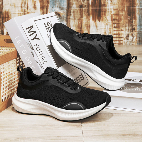 Damen Sportliche Lauf- und Trainingsschuhe mit atmungsaktivem Obermaterial und dämpfender Sohle R&B