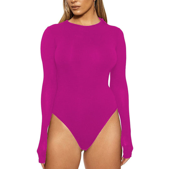 Damen Langarmbody mit elegantem Design R&B