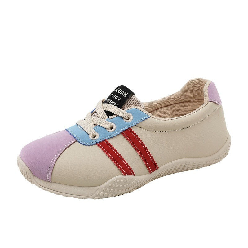 Damen Sportliche Sneakers mit innovativen Farbapplikationen und atmungsaktiver Konstruktion R&B