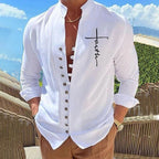 Herren luftige Hemdbluse R&B