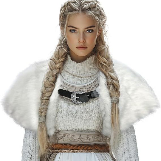 Damen hochwertige Winterjacke mit Pelzkragen R&B