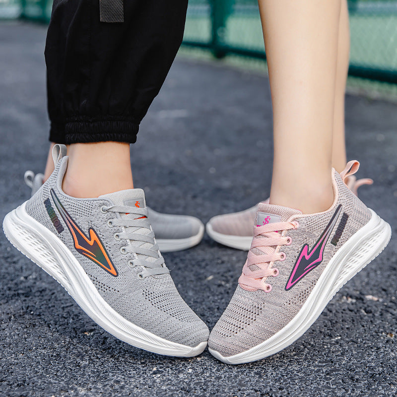 Damen Atmungsaktive Laufschuhe mit rutschfester Laufsohle und flexibler Dämpfungstechnologie R&B