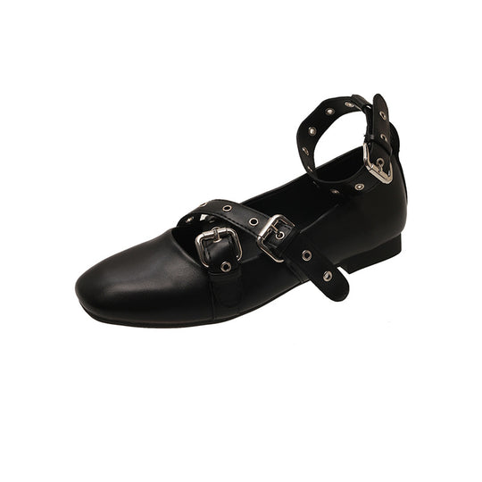 Damen Ballerinas mit verstellbaren Schnallen und elegantem Design R&B