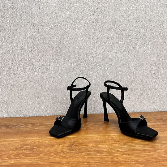 Damen elegante Slingback High Heels mit verstellbarem Riemendesign R&B