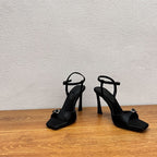 Damen elegante Slingback High Heels mit verstellbarem Riemendesign R&B