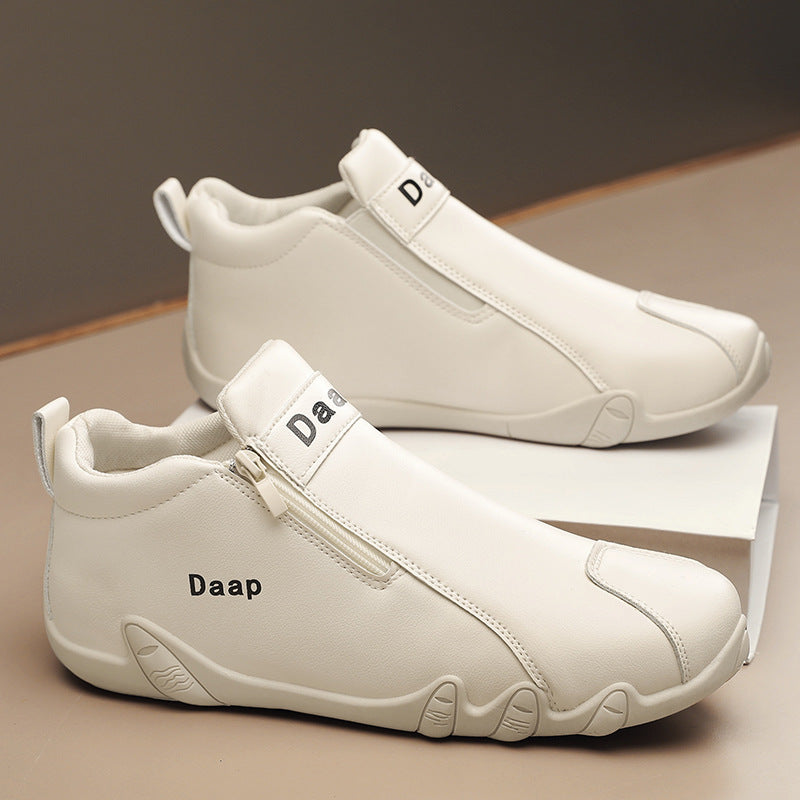 Damen Sportliche Stiefeletten mit praktischem Reißverschluss und rutschfester Sohle R&B