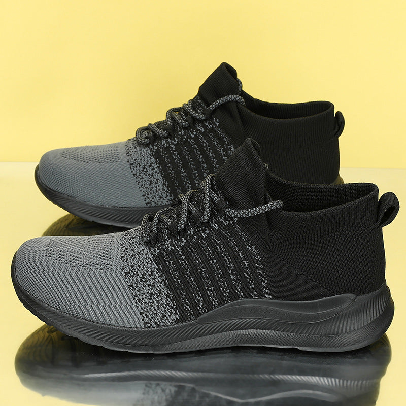 Damen Sportliche und atmungsaktive Sneakers mit elastischem Schaft R&B