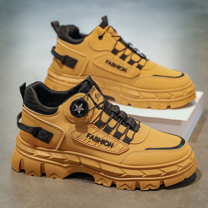 Herren Sportliche High-Performance Sneaker mit Schnellverschluss R&B