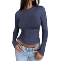 Damen Langarmshirt mit körperbetontem Schnitt R&B