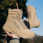 Herren Hohe Outdoor-Wanderschuhe mit rutschfester Sohle und atmungsaktivem Obermaterial