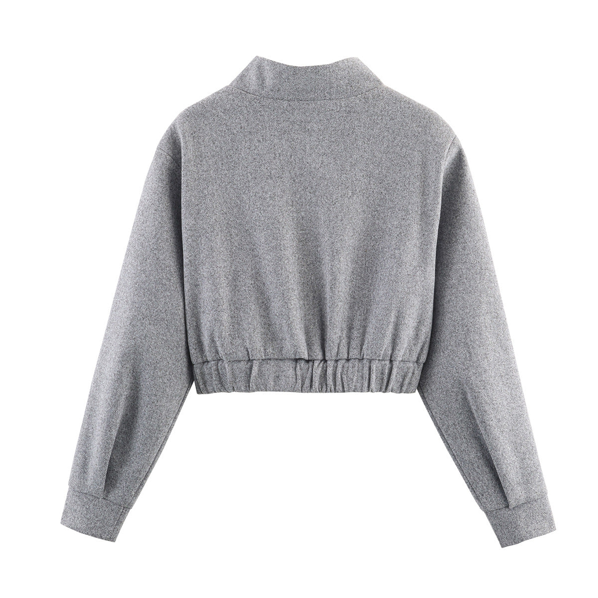 Damen cropped Wolljacke R&B