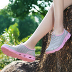 Damen Sportliche Mesh-Schuhe mit flexibler Sohle und atmungsaktiver Oberflächenstruktur R&B