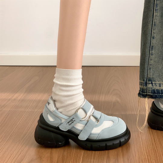 Damen Sportliche Sneaker mit Netz-Obermaterial und rutschfester Sohle R&B