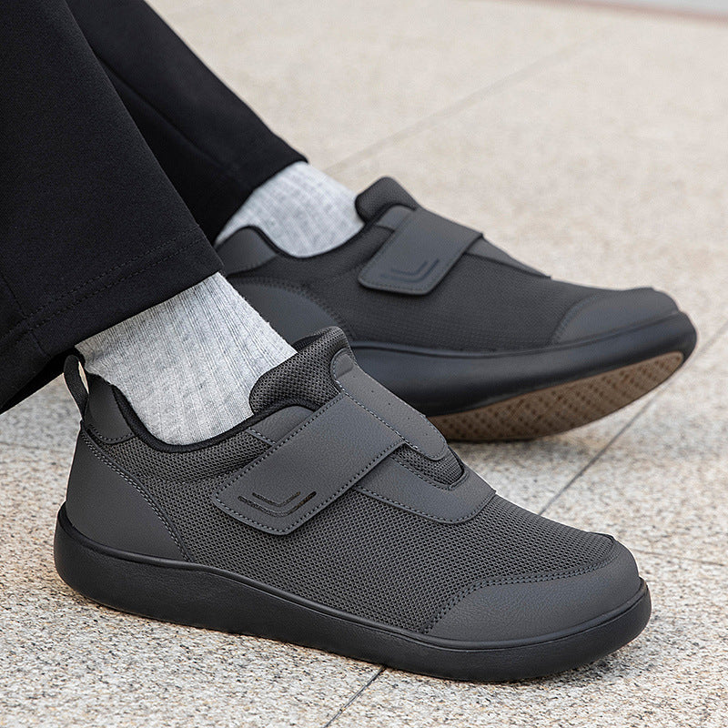 Damen Leichte und praktische Klett-Sneaker