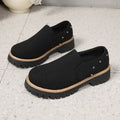 Damen Modische Slipper mit robustem Sohlenprofil und eleganten Nietenakzenten R&B
