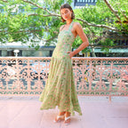 Damen Maxikleid R&B