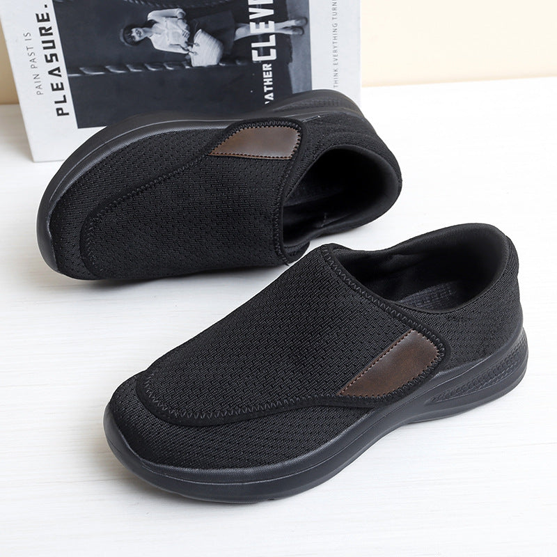 Damen Atmungsaktive Slip-On Sneakers mit elastischem Einstieg R&B