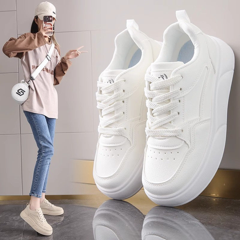 Damen Trendige Plattform-Sneaker mit bequemer Dämpfung und modischem Design R&B