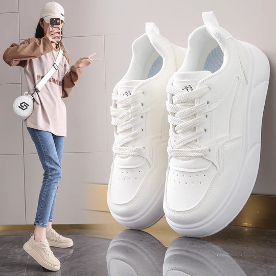 Damen Trendige Plattform-Sneaker mit bequemer Dämpfung und modischem Design R&B