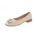 Damen Komfortable Ballerinas mit eleganter Schnallenverzierung R&B