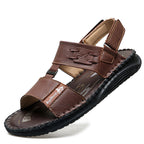 Herren Komfortable und atmungsaktive Sandalen mit verstellbarem Riemensystem R&B