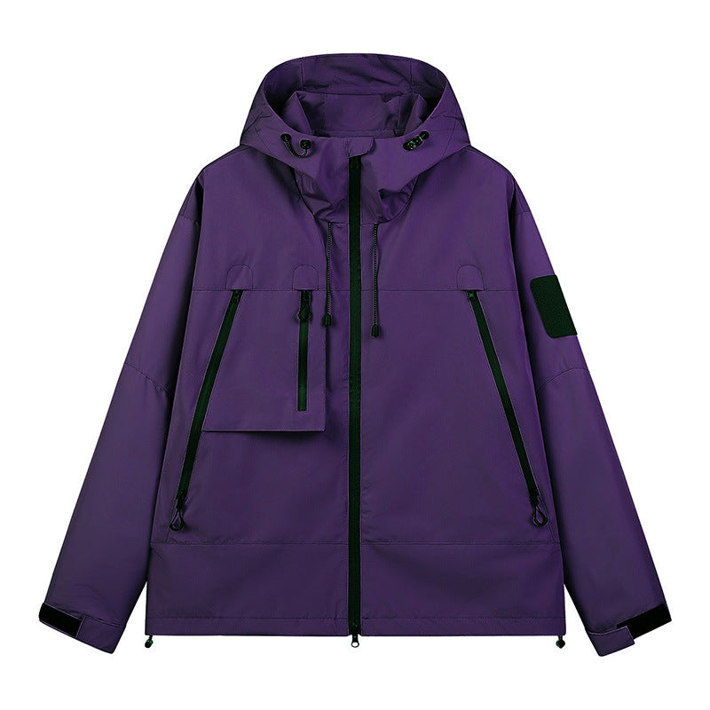 Damen vielseitige Outdoor-Jacke mit verstellbarem Kapuzensystem und innovativen Belüftungslösungen R&B
