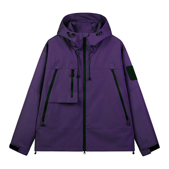 Damen vielseitige Outdoor-Jacke mit verstellbarem Kapuzensystem und innovativen Belüftungslösungen R&B