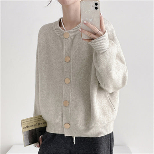 Damen Modischer Strickpullover R&B
