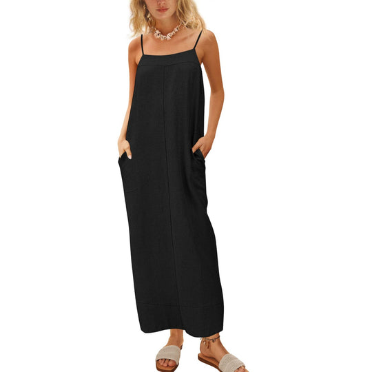 Damen Sommerkleid mit seitlichen Taschen R&B