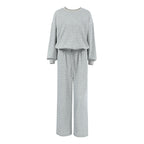Damen Bequemer Sportanzug mit weitem Schnitt und modischen Details R&B