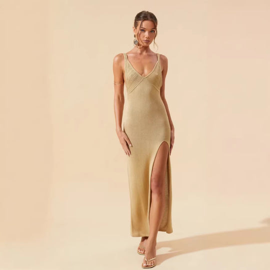 Damen Sommerliches Strickkleid R&B