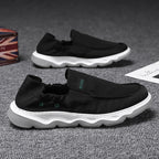 Damen Bequeme Slip-On Sneakers mit dämpfender Sohle und robustem Design R&B