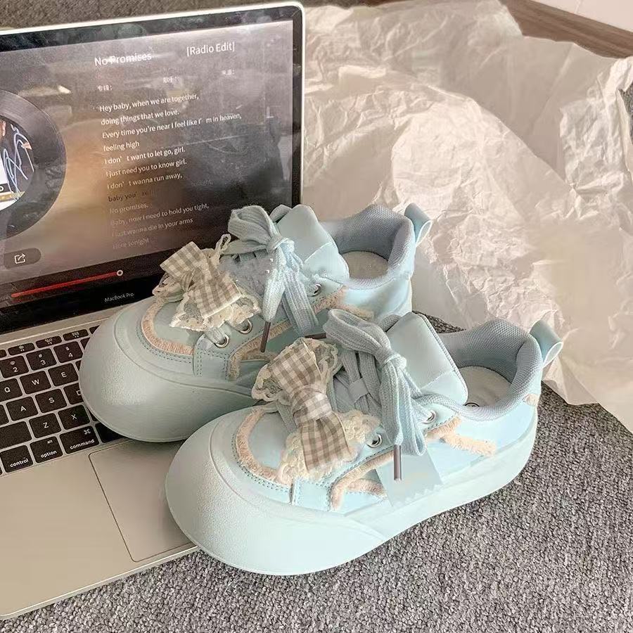 Damen Verspielte Sneaker mit entzückenden Schleifen-Details R&B