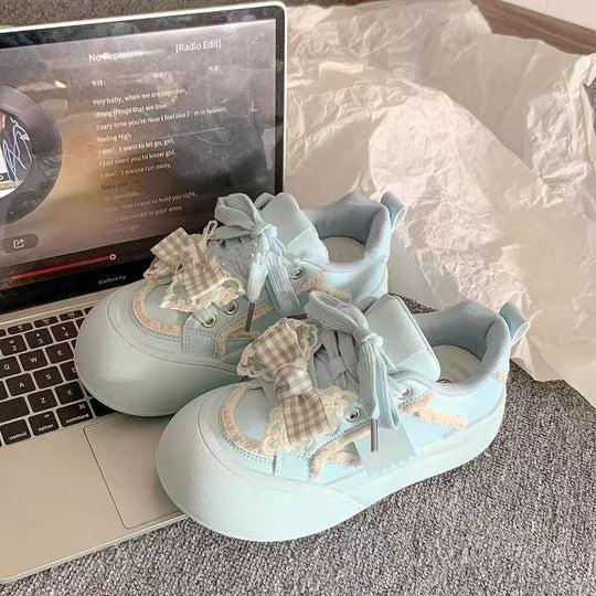 Damen Verspielte Sneaker mit entzückenden Schleifen-Details R&B