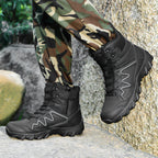 Herren multifunktionale Freizeitstiefel mit hohem Knöchelschutz und rutschfester Sohle R&B