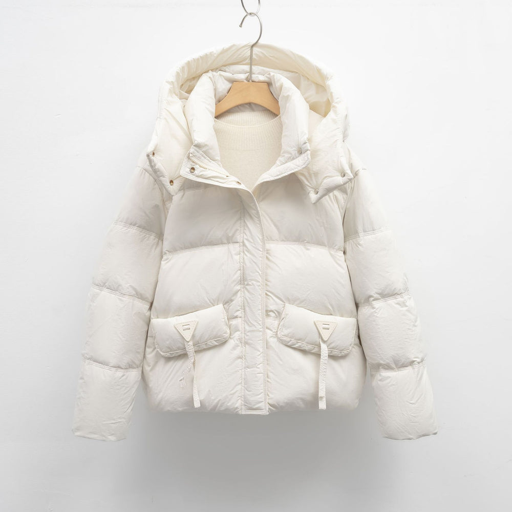 Damen Isolierte Steppjacke mit praktischen Taschen und Kapuze R&B